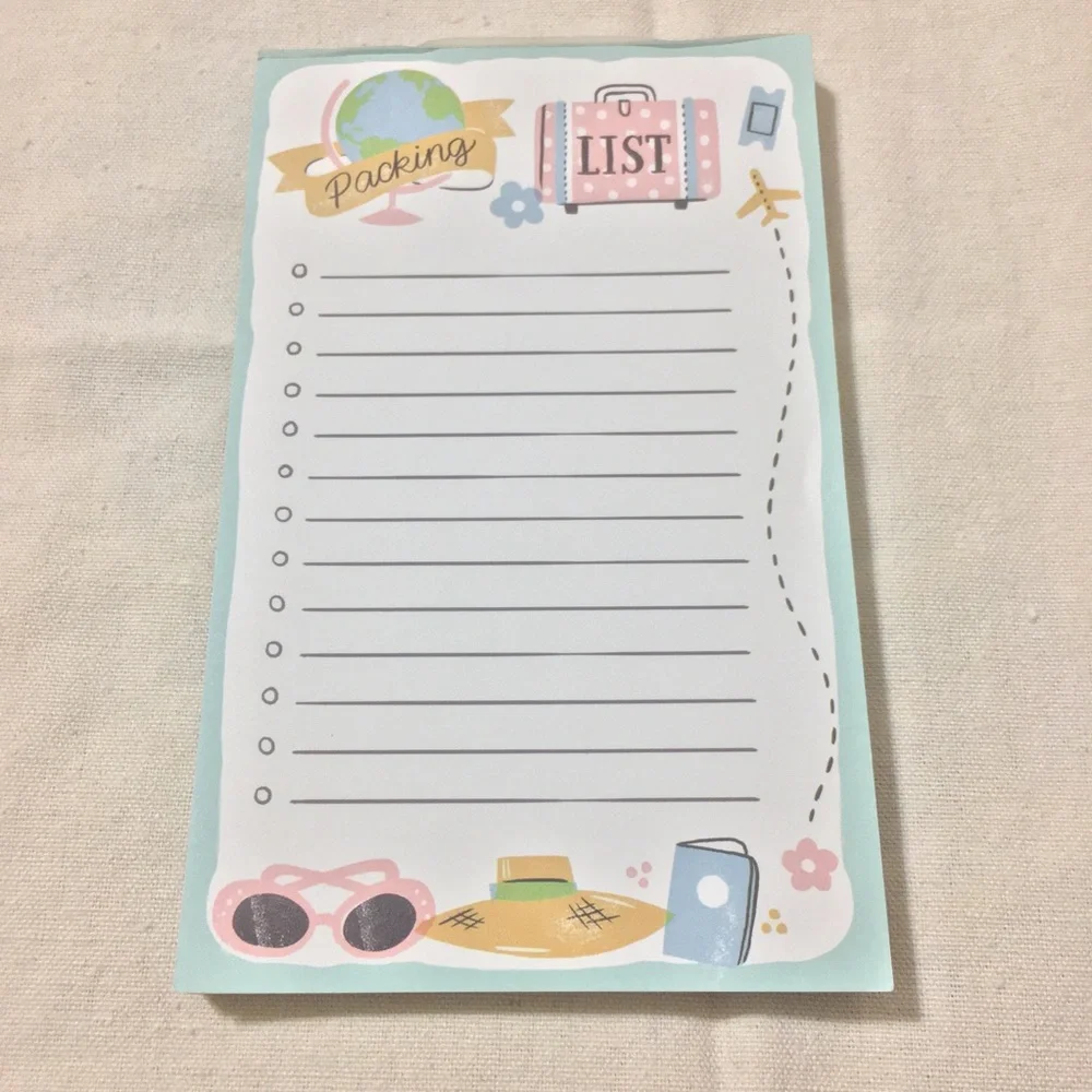 Stationery Set With Notepads and Notebook